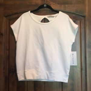 Athleta Be Open Tee in white